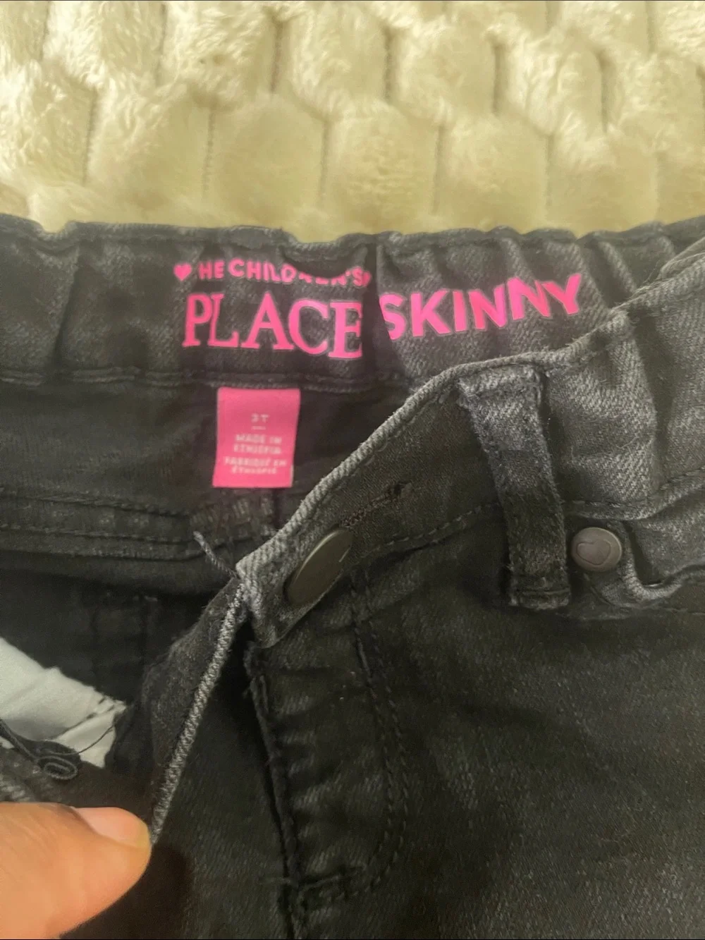 The Children's Place Girl’s Black Kids Jeans